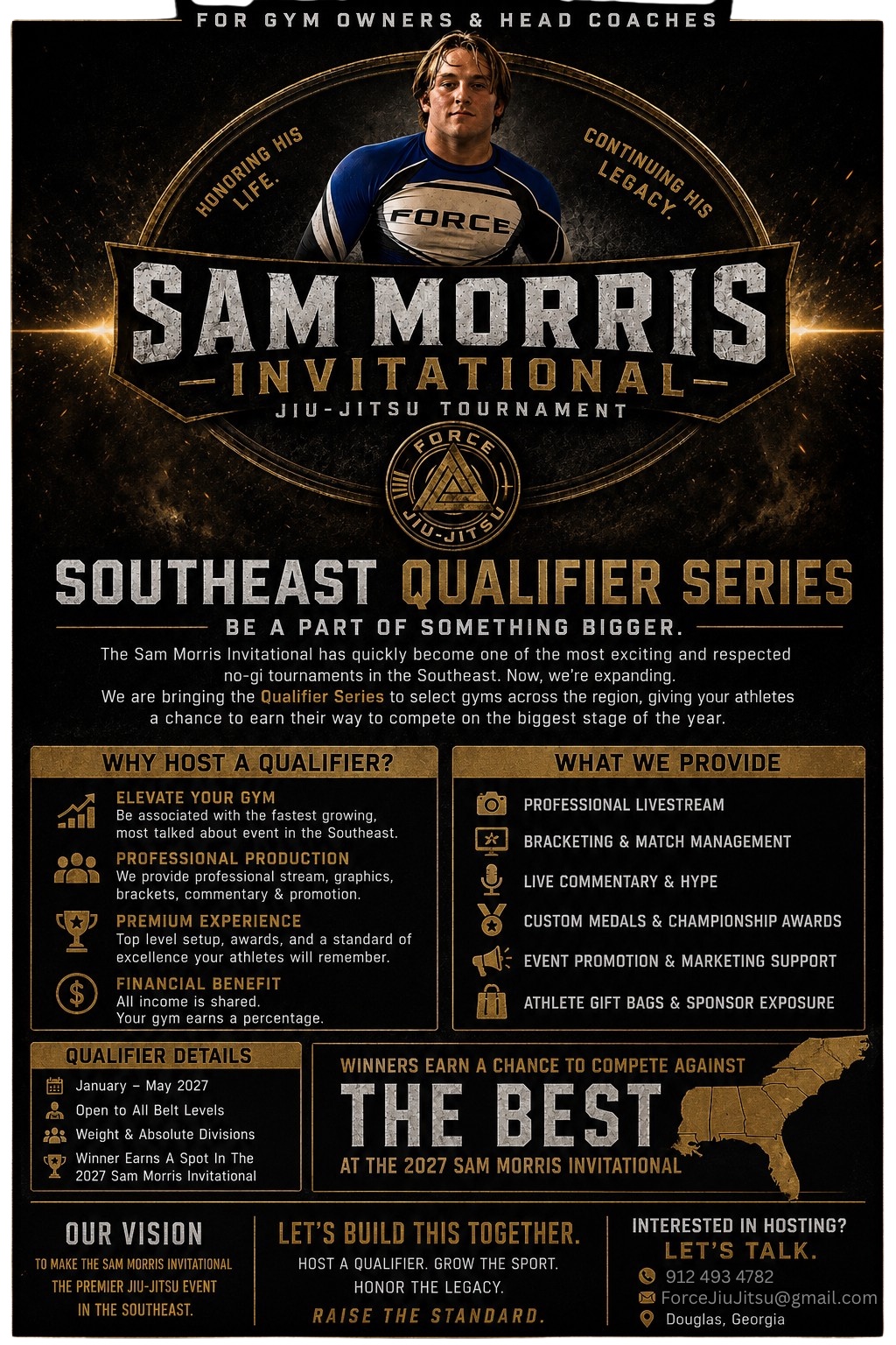 2027 Sam Morris Invitational Southeast Qualifier Series information